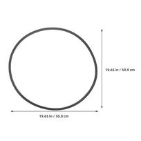 Baro kėdės grindų apsaugos Baro kėdės važiuoklės Nailoninis žiedas Pagrindo žiedo apsauga Neslystančios grindų apsaugos Aksesuarai 50X50X0.3CM