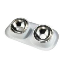 Stainless Steel Cat Dog Bowl Anti Spill Non Tip Water Bowl Slip Resistant Feeding Dish for Home Use