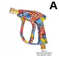 -Manufacturer Directly Sells  Adjustable Cleaning Gun Professional Foam Gun 4350PSI High-Pressure Graffiti Design Water Gun