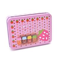 1Pcs Mini Tin Metal Box Sealed Jar Packing Boxes Jewelry, Candy Box Small Storage Cans Coin Earrings Headphones Gift Boxcs 90x65x28mm