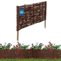 Garden Fence Palisade Edging Wicker Driven Fence 60 X 30