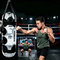 Hanging Punch Bag for Home: Sanda, Taekwondo, Fitness, and Boxing Training for All Ages With Color Mixing Water