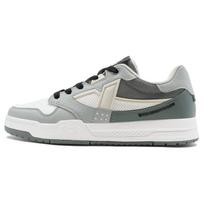 Xtep Yu Jie Shock Absorbing Lightweight Low Top Skate Shoes Men sneaker Gray White 976219310042-4 39