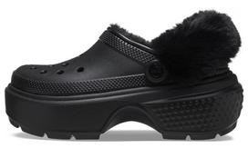 Crocs Stomp Lined Clogs 'Black' Women's 208546-001 39-40