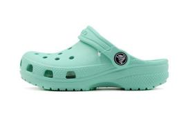 Crocs Classic Clog Small Clog Plaid Children's Sandals Light Green Kids' 204536-3P7 29-30