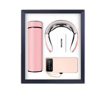 Thermos, Neck Massager & Power Bank Gift Set