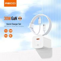 Recci RC77CC PD 30W GaN Fast Charger Kit
