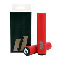 Cuffs Handlebar Grips Soft MTB Handlebar Cover Silicone Cycling Grips Bike Grip Cover Bicycle Grips raudona