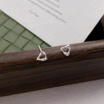 Sterling Silver Mobius Strip Stud Earrings for Women - Simple, Elegant, Versatile, and Perfect for Ear Care. Pure Silver