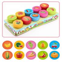Toy Cute Scrapbooking Panda DIY Scrapbook Rubber Stamps Kids Stamp Dinosaur Stamps Cartoon Stamp fruit vegetable