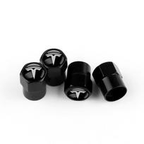 Car Wheel Tire Valve Caps Tyre Rim Stem Covers Airdust for Tesla Model 3 Model S Model X Model Y Roadster Invader Coil Mod WYE