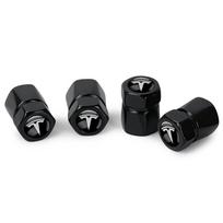 4pcs/SET Car Wheel Tire Valve Caps Stem Case Covers Accessories For Tesla Model Y juniper Model 3 highland Coil Mod WYE SpaceX