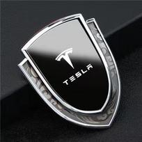 3D Meta Car Sticker Auto Door Shield Emblem Car Body Protective Sticker For Tesla Model 3 Model X Model S Model Y