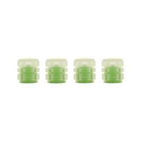 4Pcs Luminous Car Tire Valve Cap For Lexus RX330 IS250 GS300 Fluorescent Night Glowing Decor Wheel Dustproof Tyre Valve Stem Cap