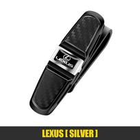 Car Sun Visor Clip 360 Rotation Sunglasses Ticket Card Clamp For Lexus F SPORT GX460 Ct200h IS250 ES 220D IS200 Fsport GS GX IS