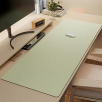 1pc Large Faux Leather Mouse Pad, Non-Slip Waterproof Desk Pad for Office, Desk, Mouse Pads for DeskEasy To Clean, Mouse Pads 60x30cm