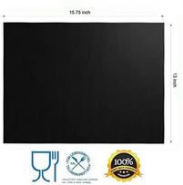 Oven Grill Mat Reusable Non Stick Teflon Oven Liner Mat Heat Resistant Protective Mat for Gas Electric Oven Floor Bottom Grill