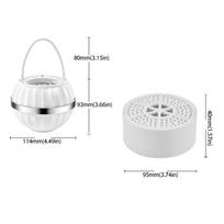Efficient Filter Water Softener Splash-proof Design Hanging Tub Faucet Filter  Shower Use