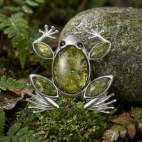 Stylish Rhinestone Frog Brooches for Women Unisex Animal Pins Friend Event Party New Gifts Jewelry Decoration Accessories