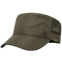 JEEP Men's Flat-Top Mesh Sun Hat One Size (56-61CM Adjustable) armijos žalia spalva