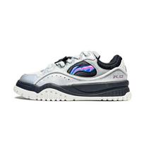 Li Ning Buu Sports Classic Versatile Durable Breathable Low-Top Skate Shoes Men Sneakers Silver AGCV279-4 40