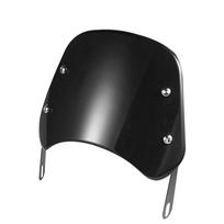 Motorcycle Universal Black Windshield Wind Deflector Windscreen Fairing juoda