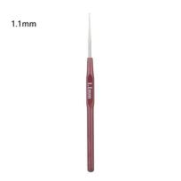 1 Pc Crochet Hook Mix 0.5mm-2.7mm Small Size Yarn Weave Knitting Needles For Lace Dolls DIY Tools 16 Sizes Hooks