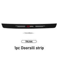 Car Door Threshold Strip Car Sticker Door Edge Protective Film For Opel Zafira Meriva Mokka Vivaro Vectra Antara Ampera