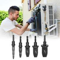 5pcs Precision Pipe Flaring Tool Carbon steel Tube Expander Durable Copper Pipe Expander  Plumbing