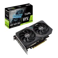 ASUSTek NVIDIA RTX3060 with Axial-tech fan and dual-slot design DUAL-RTX3060-O12G-V2