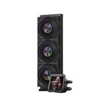 PCCOOLER CPS DT360 ARGB Display Liquid Cooler for 3.4-inch IPS Displays, 360mm ARGB Water Cooling, High-Performance F7 X120 Modular Fans, Compatible