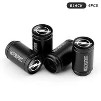 4Pcs Car Logo Aluminum Alloy Air Valve Cap Auto Parts For Opel Meriva Corsa Astra Vivaro Signum Insignia Mokka Adam Combo Junior