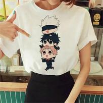 Japanese Anime  Graphic Print T Shirt unisex Wounisex Fashion Harajuku Streetwear Short Sleeve Plus Size T Shirt Unisex S