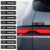Durable Epoxy Resin Car Emblem Stickers Decorative Badge Decals  For Mazda Speed MS 3 6 CX3 CX-5 CX-8 Atenza Demio Axela CX-9