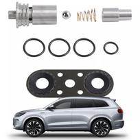 Cooler Flow Bypass Valve Kit with Bypass Gasket Transmission Cooler Flow Bypass Valve Upgrade Kit for 6L80 8L80 8L90E