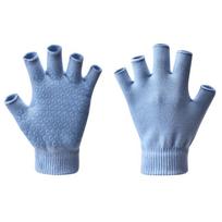Yoga Accessories Half-finger Yoga Gloves Non-slip with Silicone Open-fingered Gloves Solid Color Fitness Gloves Ladies