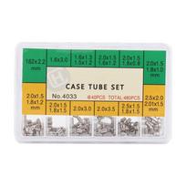 Long-Lasting Stainless Steel Watch Case Tube 12 Sizes Watchmaker Accessory Watch Component Professional Repair