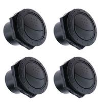 Round Vent Grill Cover Ventilation Blade Caravan Car RV A/C Air Outlet Vent Louvered Marine Parts