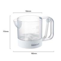 Salad Dressing Shaker Bottle Semi-automatic Stirring Cup For Kitchen Egg Beater Liquid Mixing Cup Vinaigrette Dressing Bottle