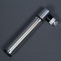 Mountain Road Bike Portable Bicycle Pump Meifa Mouth Universal Mini Basketball Household Pump Cycling Equipment Bike Accessory Titanium Color