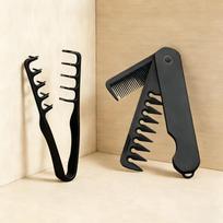 Wide Tooth Foldable Comb for Voluminous Hair Texture Comb Set Multi Function Styling for Curly Hair at Home