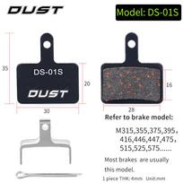 RISK Bicycle Brake Pads MTB Bike Hydraulic Disc Brake Pad Mountain Cycling Part For SHIMANO XT XTR M315 SRAM Avid BB5 BB7 E1 E3 1Pair DS-01