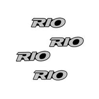 4Pcs 3D Car Audio Stereo Speaker Badge Sticker for Kia K5 K2 K3 Ceed Optima Cerato Soul Rio Sportage Picanto Sorento Forte