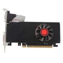 Computer Video Card, GTX750TI 4GB DDR5 128-bit Gaming Graphics Card with Dual Cooling Fans, PCI Express 2.0 16X, for PC with DVI VGA HD Multimedia