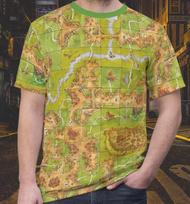 Carcassonne Board Game Inspired T-Shirt, Game Night Tee, All Over Print Shirt S