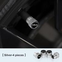 4 Pack Car Styling Aluminum Wheels Tire Valve Covers Car Accessories for Kia Sportage Ceed Picanto Rio ProCeed Niro 5 3 4 K7 K5