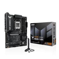 ASUS TUF GAMING B650E-E WIFI AMD AM5 B650 ATX Motherboard, 8+2+1 80A DrMOS Stages, DDR5, PCIe 5.0 Ready, 3x M.2, Wi-Fi 6E, 2.5Gb LAN, DisplayPort,