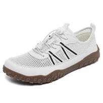 Men Big Size Wide Toe Hollow Mesh Outdoor Hiking Water Shoes Breathable Trekking Walking Sneakers 39 To 48 39