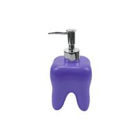 1pcs Tooth Shaped Hand Sanitizer Bottle Empty Press Type Shampoo Liquid Soap Bottle Dispenser Body Bathroom Supplies Decorations