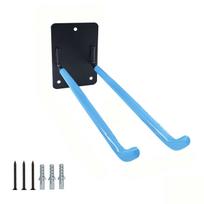 Wall Mounted Garage Tool Storage Hooks Heavy Duty Steel Utility Hooks for Garden Tools and Equipment Hanging Rack with Screws for Wall Installation One Size